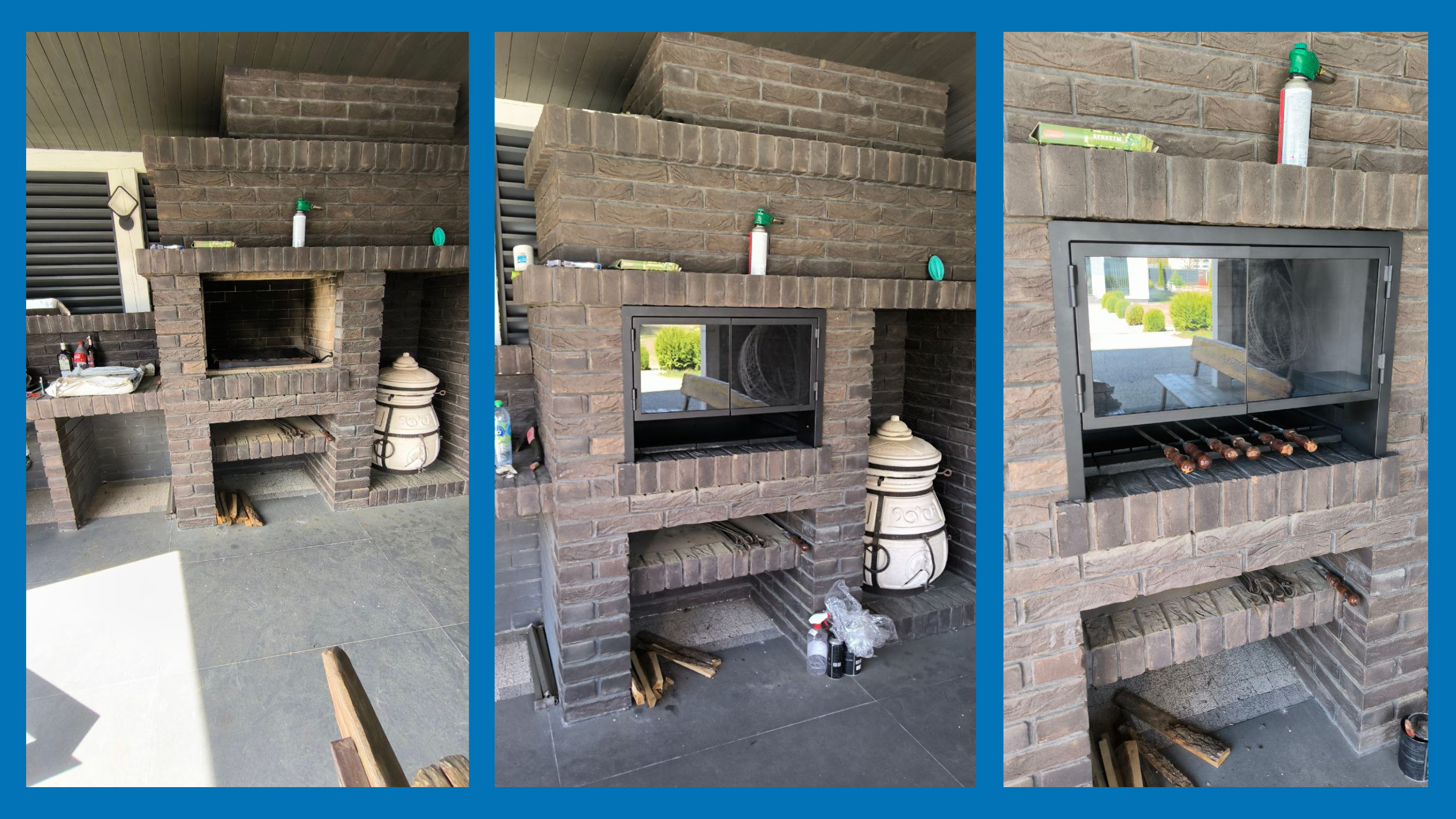 Дверцы для камина и печных комплексов