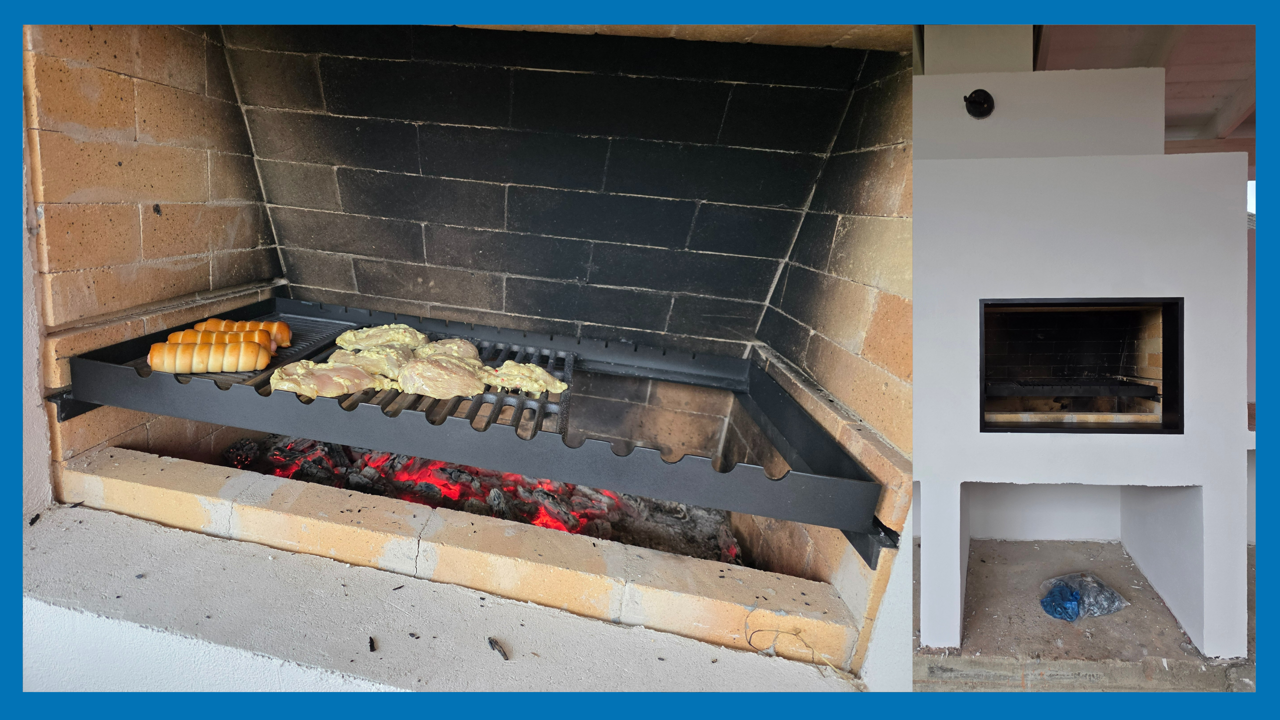 Стеклянные дверцы для каминов и ББК